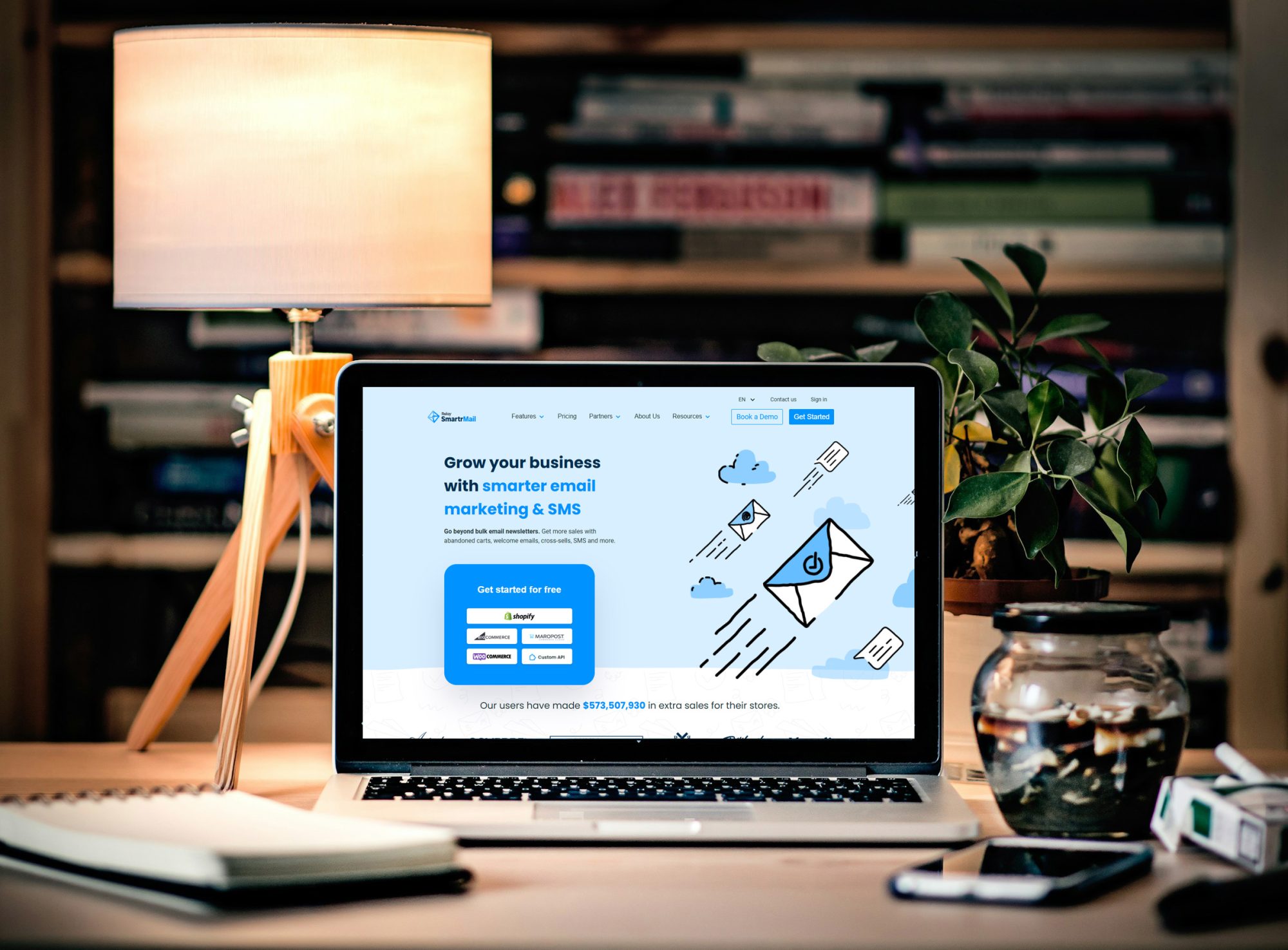 Smartrmail on computer